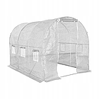 Теплиця парник 6м2 (3х2х2м) оцинковані профілі з UV армованою плівкою 140 г / м² Польща Bass Polska прозора, фото 2