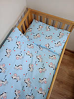 Дитяча постільна білизна 3 в 1 в ліжечко, ліжко в ліжечко для хлопчика
