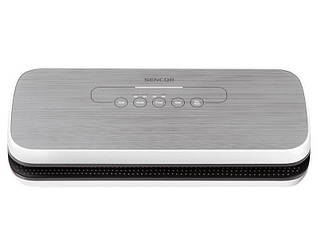 Вакууматор Sencor для пакетов и контейнеров, 110Вт, 30см, пластик, сріблястий