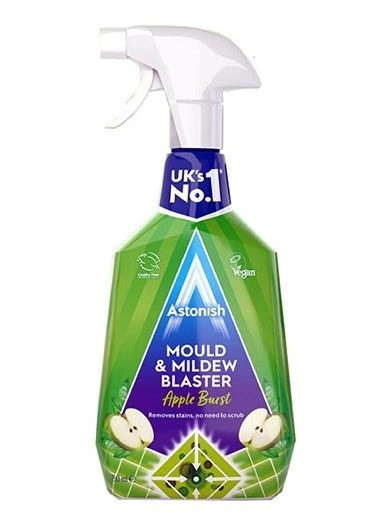 Засіб для видалення цвілі з хлором Astonish Mould & Mildew Blaster 750 мл