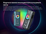 Наключний ліхтар FENIX E06R з УФ-світлом і Червоним лазером (700LM, 750 mAh, USB-C, RGB, IP66, 110 м, 60 год), фото 5
