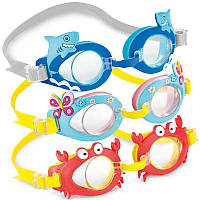 Дитячі окуляри для плавання Intex 55610 з веселим дизайном