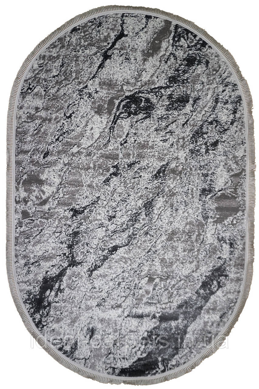 Килим 2x3м Orkide Сірий 0802 Короткий ворс, фото 1