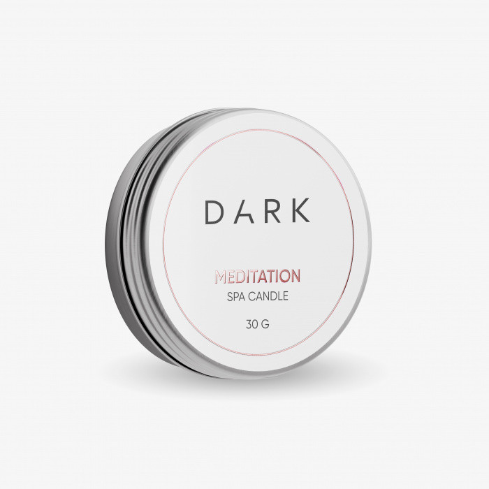 Спа-свічка Dark spa candle Meditation , 30 грам