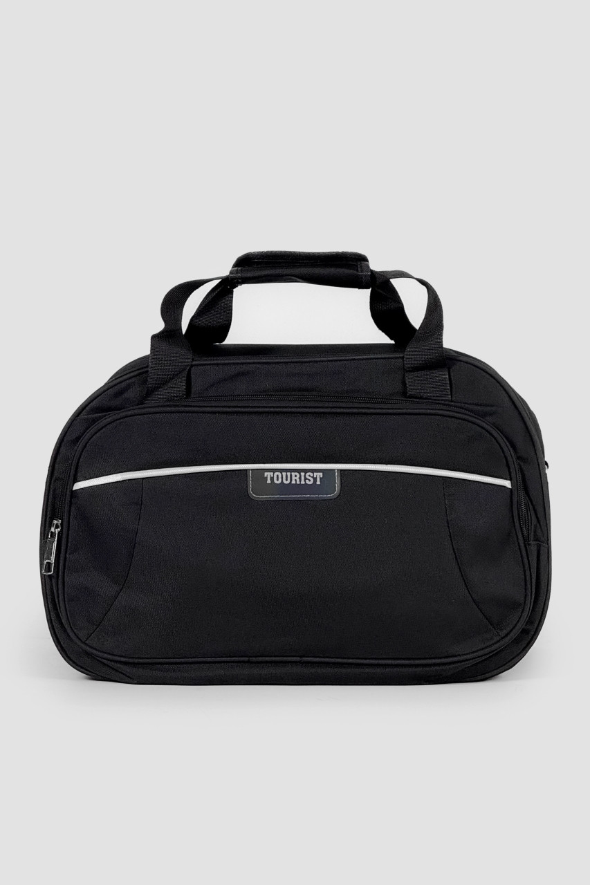 Невелика спортивна сумка через плече Tourist 825-S-BL чорна, фото 1