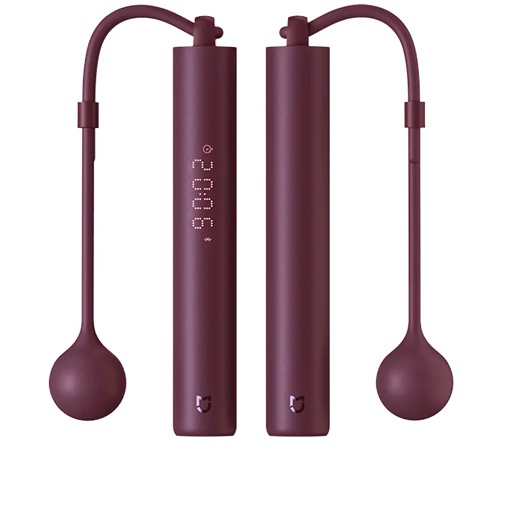 Розумна скакалка Xiaomi Mijia XMSR-P803 Smart Skipping Rope Темно-бордовий