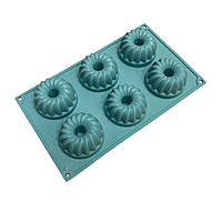 Форма для випікання кексів 29,3х17,2х3 см A-PLUS 1936 блакитний