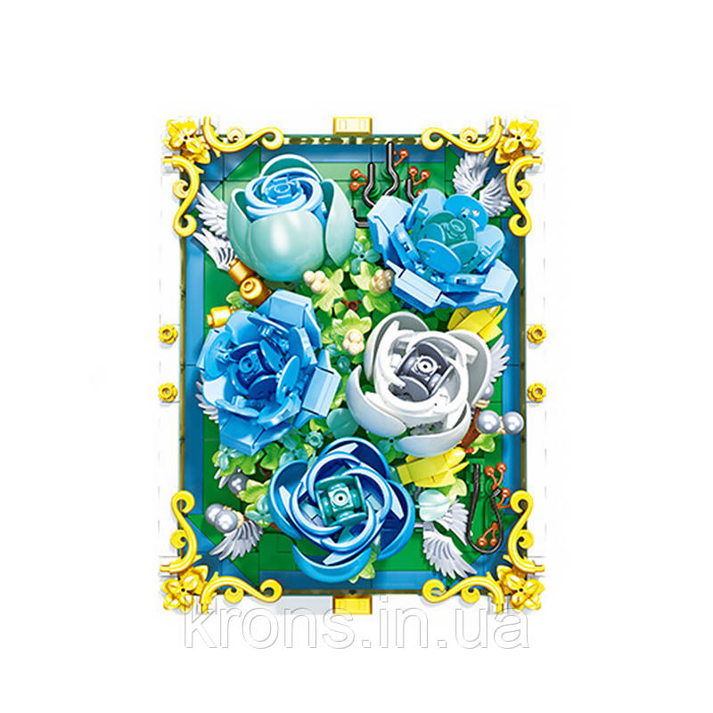 3D конструктор набір будівельних блоків JIE-STAR 9029 Heart of the Ocean 651 деталь пластиковий, фото 1