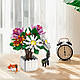 3D конструктор-набір будівельних блоків JIE-STAR 9036 Chrysanthemum potted plants 900 деталей пластиковий, фото 3
