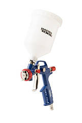 Краскопульт HP СБ 600 мл, пластик, Ø 1,5 мм, 120-170 л/хв, 3,5-5 бар MASTER TOOL 81-8718