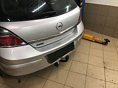 Фаркоп Opel Astra H 2004-2014 хетчбек (Опель Астра Н) без підрізу бампера