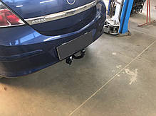 Фаркоп Opel Astra H 2004-2014 хетчбек (Опель Астра Н) без підрізу бампера, фото 6