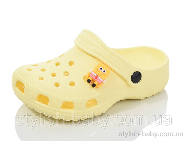 Дитяча колекція літнього взуття гуртом. Дитячі крокси 2025 бренда Luck Line (рр. з 28 по 35)