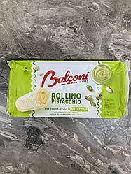 Рулети Balconi Rollino Pistacchio 222 грм (6 шт рулетиків)