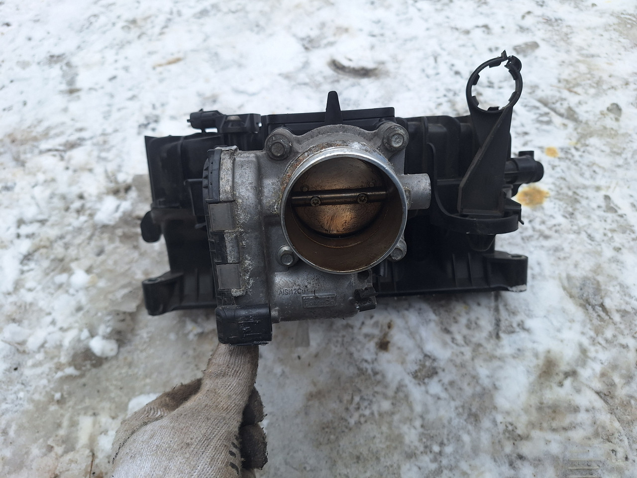 Дросельна заслінка 2.3 EcoBoost Ford Explorer 5 2015-2019 DS7E9F991BB впуск, фото 1