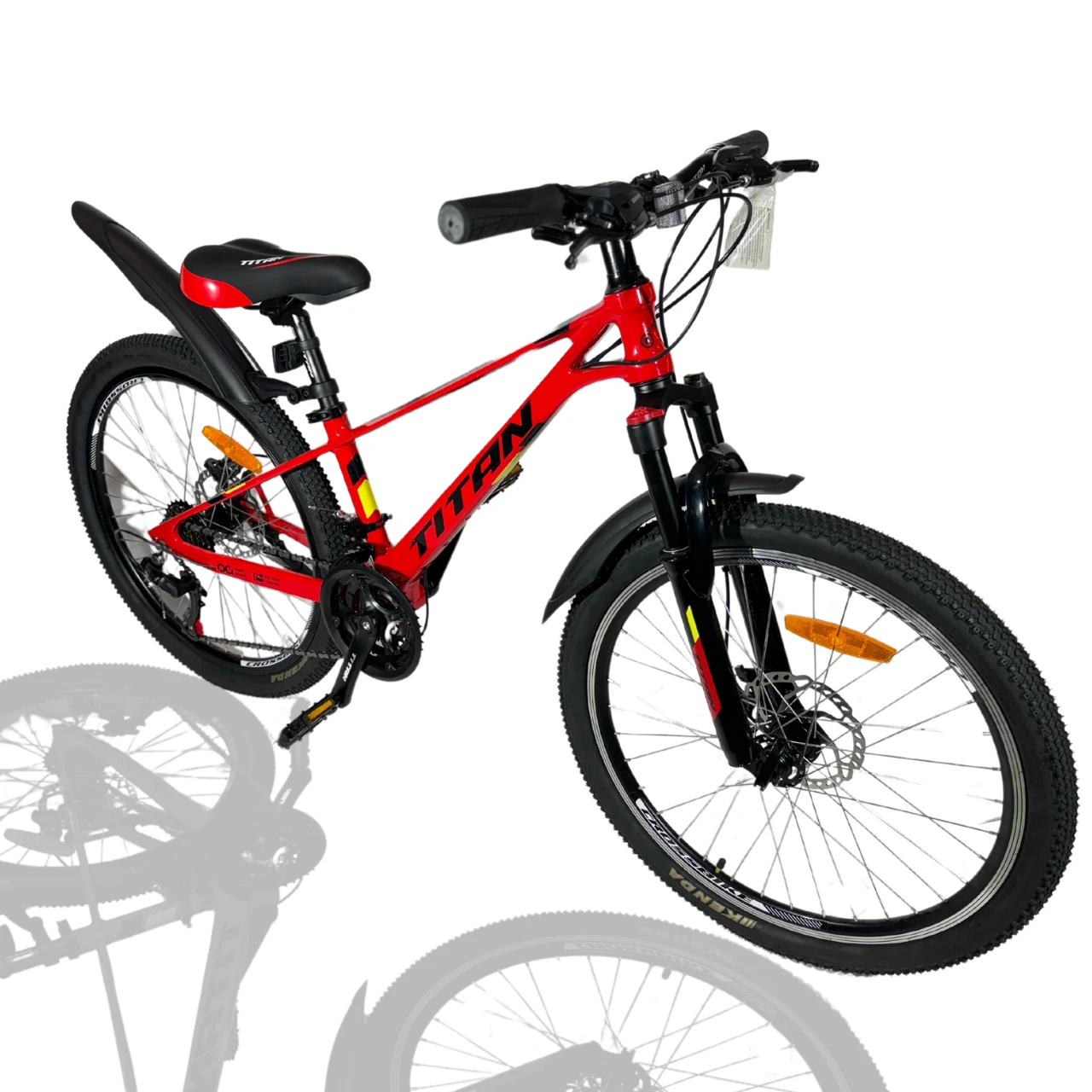 ВЕЛОСИПЕД Titan  24" Mars 2024 Рама-11" red