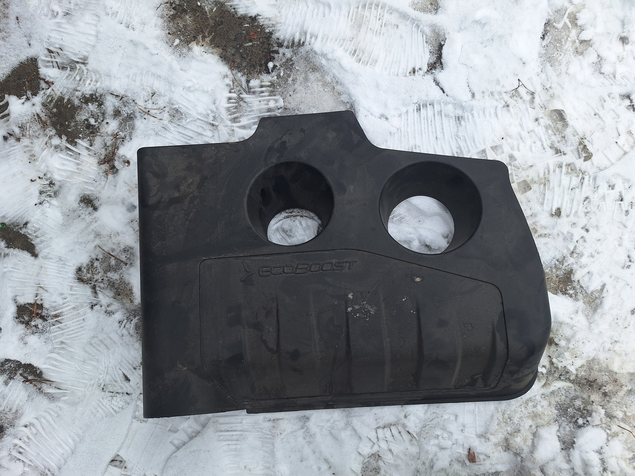 Накладка декоративна двигуна пластик кришка 2.3 EcoBoost Ford Explorer 5 2015-2019 bb5e6a949bd