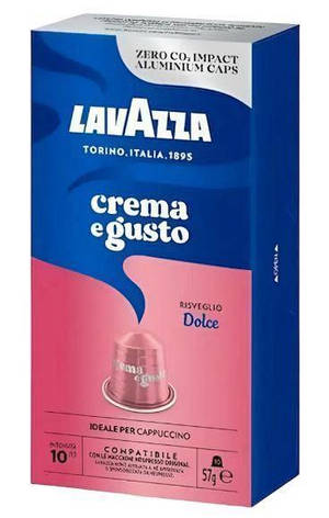 Кава Lavazza Crema e Gusto Dolce, 10 капсул Nespresso, фото 1