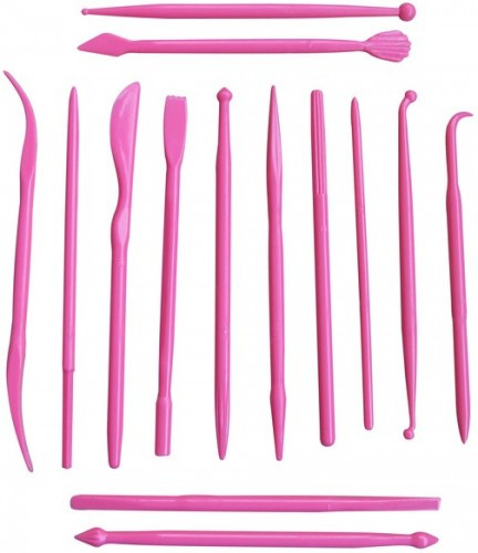 Набір ножиків (14 стеків) для мастики, фото 1