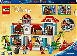 Конструктор LEGO Disney Пляжний будинок Ліло і Стіч 834 деталі, фото 4