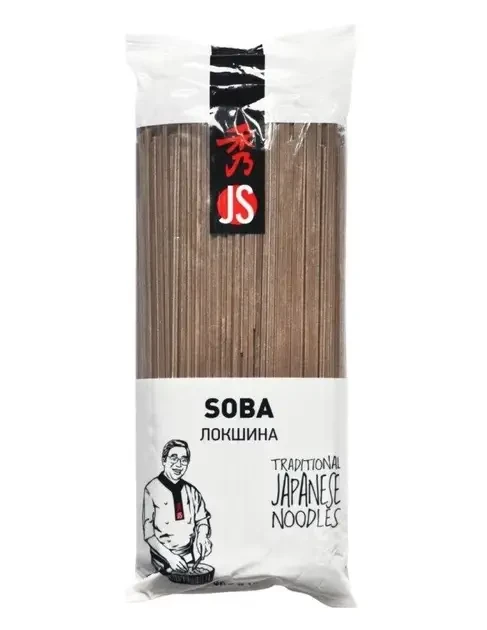 Локшина гречана соба JS 500 г, фото 1