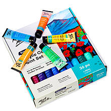 Фарби акрилові для малювання Mont Marte Acrylic Color Paint Set Signature 36pc x 36ml