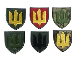 Нарукавний знак видів військ ЗСУ на липучці
