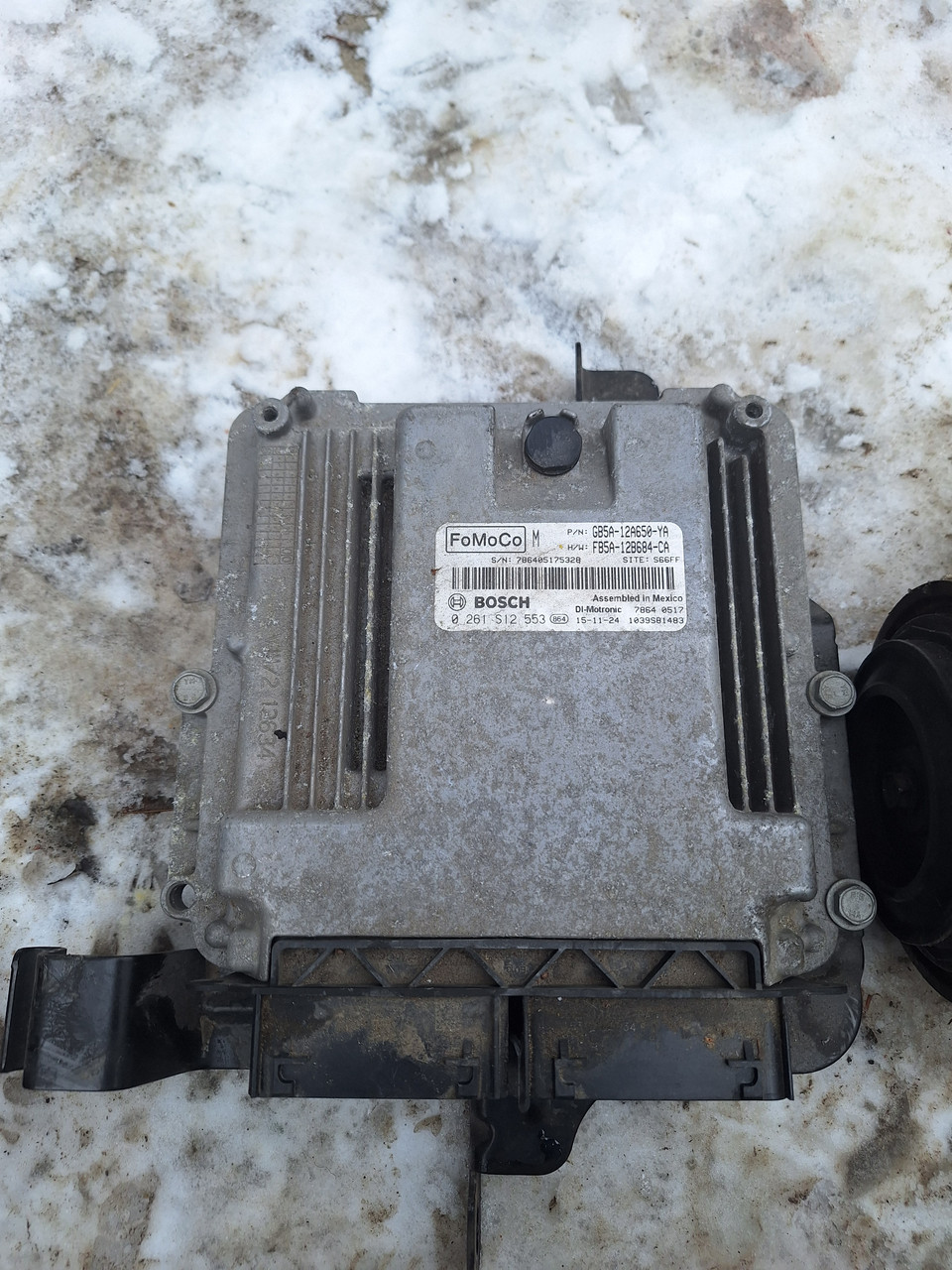 Модуль (блок) керування (ЕБУ, ECU) двигуном 2.3 EcoBoost Ford Explorer 5 2015-2019 GB5A12A650YA FB5A12B684CA 0261S12553, фото 1