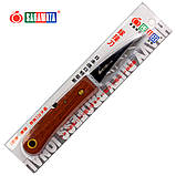 Ніж садовий прививальний професійний складаний Sagawata, Kiridashi зі стамесковим заточуванням, лезо 72 мм, фото 10