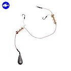 Донна снасть «Вбивця карася» (2 гачки, вантаж «Крапля» 10g, 20g, 30g, 35g, 45g, 60g, 80g)