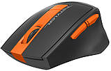 Комп'ютерна миша A4tech Fstyler FG30 2000dpi Orange, USB, Wireless, фото 3