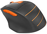 Комп'ютерна миша A4tech Fstyler FG30 2000dpi Orange, USB, Wireless, фото 4