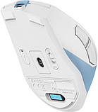 Комп'ютерна миша A4tech Fstyler FG45CS, бездротова, 1000/1600/2000 dpi, 7 кнопок, вбудований акумулятор, lcy Blue, фото 9