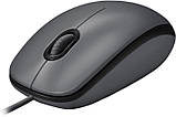 Комп'ютерна миша Logitech M100 Black, фото 2
