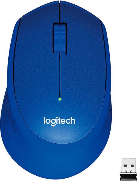 Комп'ютерна миша Logitech M330 Silent Plus Blue