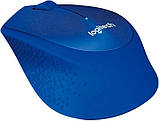 Комп'ютерна миша Logitech M330 Silent Plus Blue, фото 4