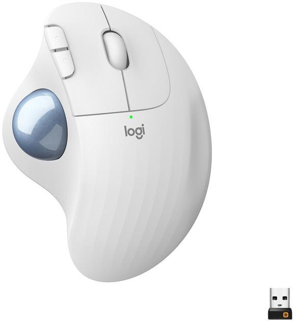 Комп'ютерна миша Logitech Ergo M575 White