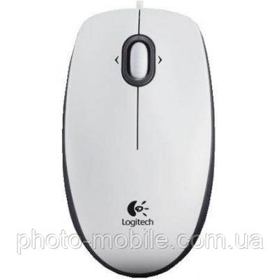 Комп'ютерна миша Logitech M100, White, USB, оптична, 1000 dpi, 3 кнопки, 1.8 м