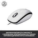 Комп'ютерна миша Logitech M100 White USB, фото 5