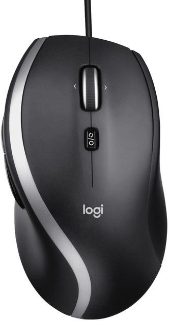 Комп'ютерна миша Logitech M500s, Black, USB, оптична, 400-4000 dpi, 7 кнопок, 1.8 м