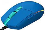 Комп'ютерна миша Logitech G102 LIGHTSYNC, USB, оптична, 8000 dpi, RGB-підсвічування LIGHTSYNC, 6 програмованих механічних кнопок,, фото 3