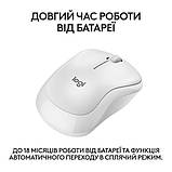 Комп'ютерна миша Logitech M240 Silent Bluetooth Off White, фото 4