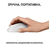 Комп'ютерна миша Logitech M240 Silent Bluetooth Off White, фото 5