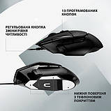 Комп'ютерна миша Logitech G502 X Black, фото 7