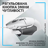 Комп'ютерна миша Logitech G502 X White/Grey, фото 9