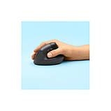 Комп'ютерна миша Logitech Lift Vertical Ergonomic Сірий, фото 3