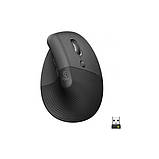 Комп'ютерна миша Logitech Lift Vertical Ergonomic Сірий, фото 7
