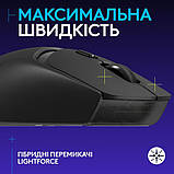 Комп'ютерна миша Logitech G309 Black, фото 3