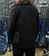 Чоловіча батальна зимова куртка-трансформер преміум якості з натуральним хутром кроля і єнота 54 - фото 5 - id-p2535403150