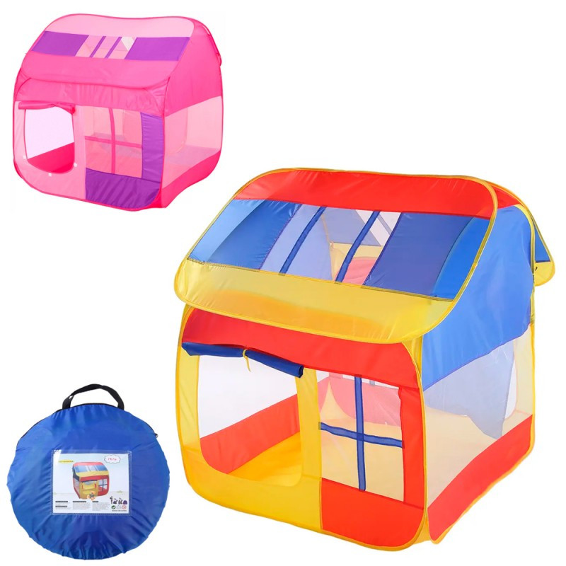 Намет дитячий ігровий MR 1308 будиночок, 105-105-в118 см, 4 вікна-сітки, фото 1